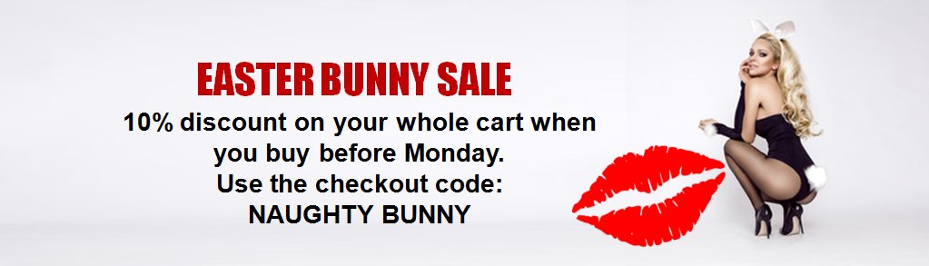 Last chance to grab a bargain! Happy Easter Kinksters! #bdsm #bondage #sale #kink #sex #xxx #adult

houseofbritishkink.shop