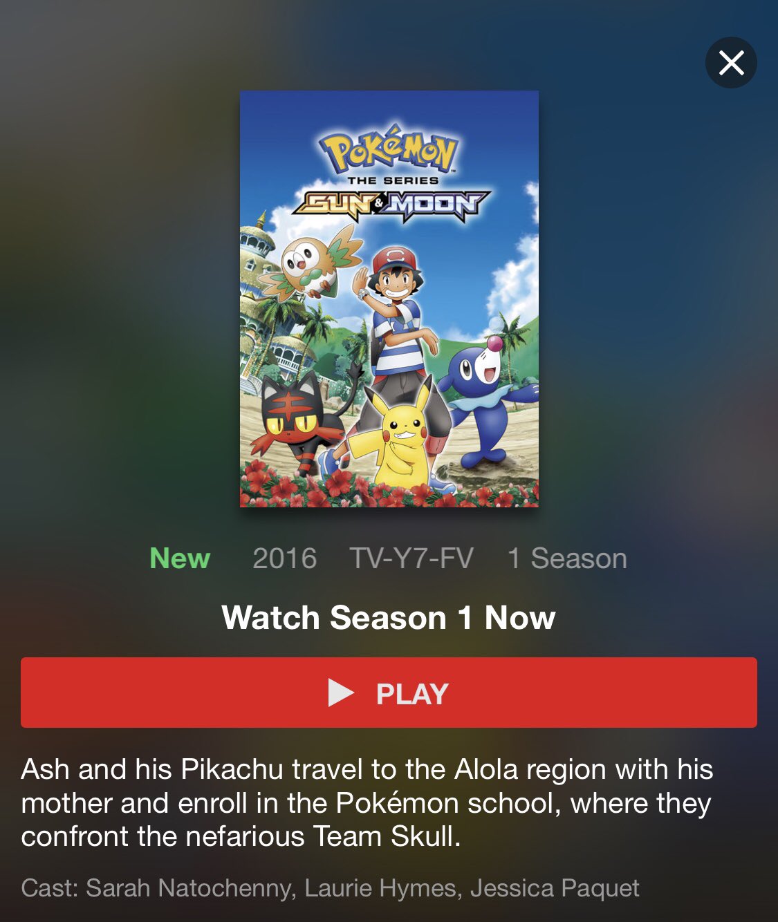 PokéJungle: Pokémon Game & Merch News on X: This ain't no April Fools  joke! The first 43 episodes of Pokémon the Series: Sun & Moon are now  available to watch on Netflix!