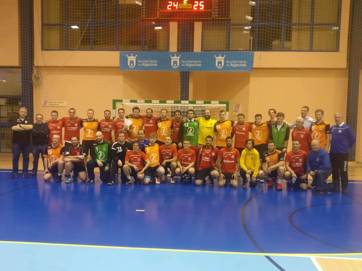 bmsanfernando's tweet photo. Increíble experiencia! Victoria 24-25 del @Tempul_Mazda @bmsanfernando frente a @IrelandHandball Partido muy igualado con victoria final de los nuestros! #GoodluckIreland #Handball #SanFernando Gracias al @bmciudaddealgec por pensar en nosotros. #TemporadaLeyenda https://t.co/3vrl64GIVv
