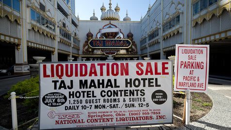 7) “Money laundering was an issue for Trump's Taj Mahal Casino in Atlantic City, which was fined $10 million in 2015 for failing to report suspicious transactions.”