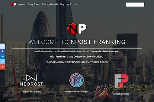 dragondir_uk's tweet image. dragondirectory.co.uk added : Npost Franking - Neopost and Pitney Bowes ink cartridges replacement service, refill and recycle your used franking cartridges, Free Delivery.... (dragondirectory.co.uk/detail/npost-f…)  #PostalSolutions