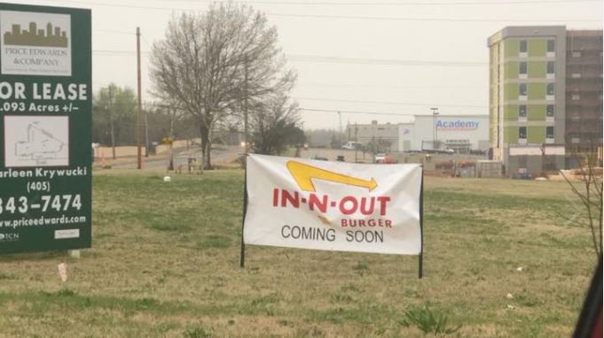 kfor's tweet photo. In-N-Out Burger coming to northwest Oklahoma City? https://t.co/z3L1IlVzUv https://t.co/LqEz1wQpQP
