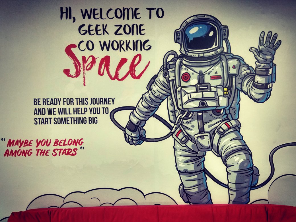 GeekZoneCenter's tweet photo. "Maybe you belong among the stars" 🌟 🌟 🌟 
#geek_zone
#start_something_big https://t.co/NznzCpAJHK