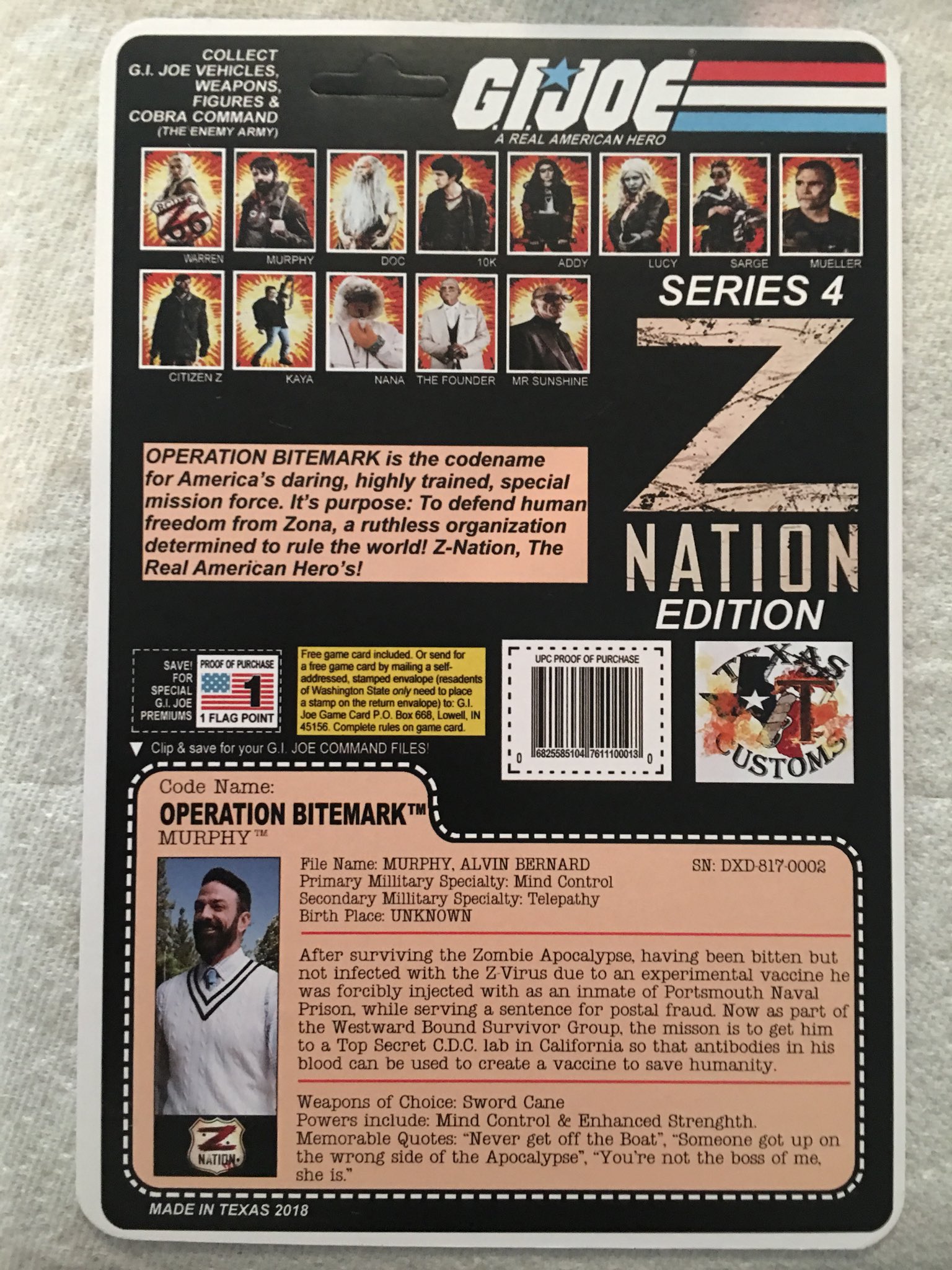 z nation action figures