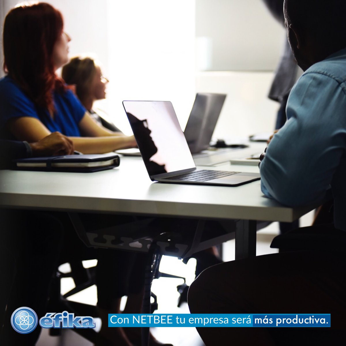 Efika_TA's tweet photo. ¿Quieres aumentar la productividad en tu empresa? Conoce #NETBEE. La #constancia, fundamental para cualquier #emprendedor. #CDMX #Mexico #StartUp #Emprendimiento #Emprendedores #pyme #Motivación https://t.co/NiTnzZiZsC