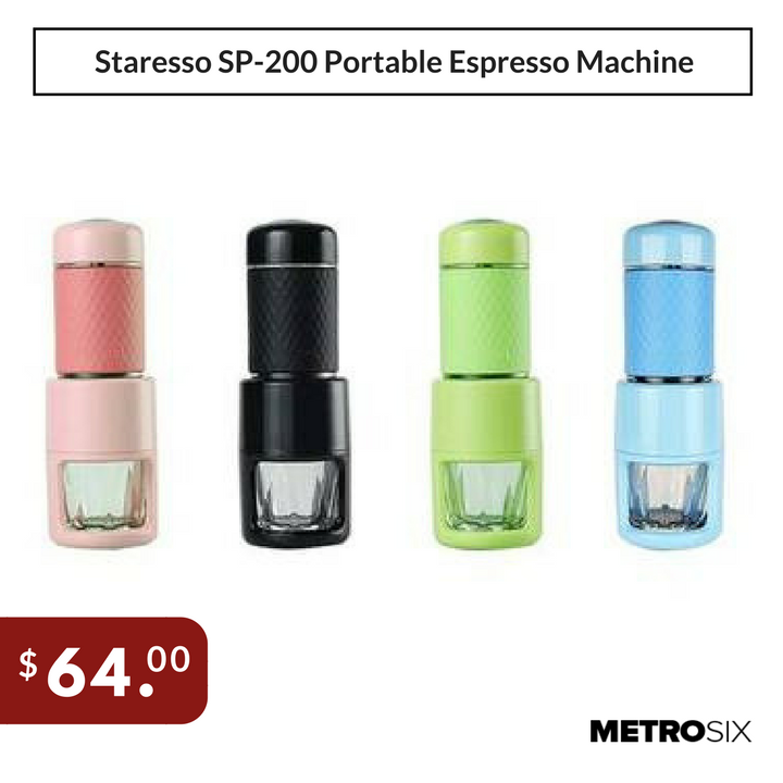 metrosix's tweet photo. Staresso SP-200 Portable Espresso Machine only $64. FREE Shipping to USA, UK, AU &amp; HK. Buy now >> https://t.co/fs5FpSsbp5 https://t.co/0UA02qRZ5s