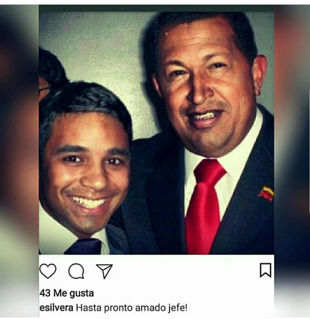 noeliaizarza's tweet photo. Jefe de prensa de Jorge Rodríguez, 

Periodista Chavista Eduardo Silvera se fue demasiado para Argentina  https://t.co/7CJOcUKAua
Rt

@esilvera https://t.co/Sc6fpYF810