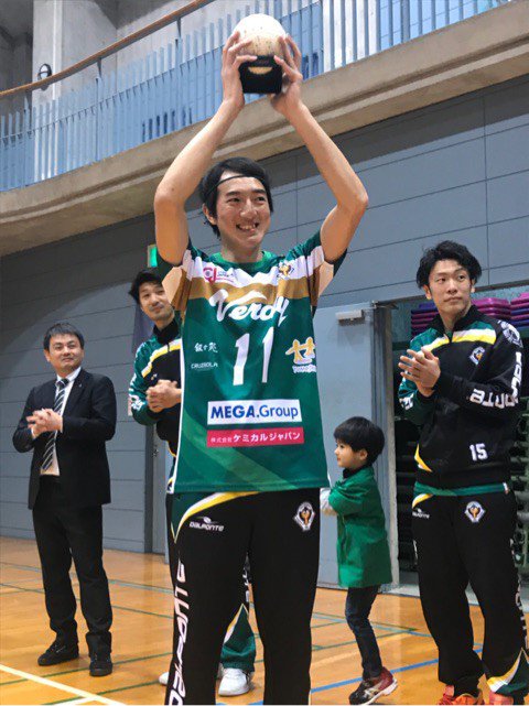 ファミリー】東京ヴェルディバレーボールチームの奥田選手が、2/25（日