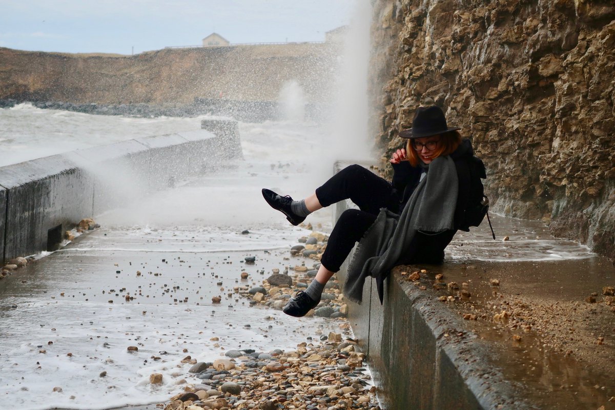 littlefllower's tweet photo. It was a little wild at Seaham Beach today! @SeahamSafety @looknorthBBC @NorthEastLife @itvtynetees #beach #weatheraware #seaham #seaside #dayout #NorthEast #Funday https://t.co/M8r3QpmtQt
