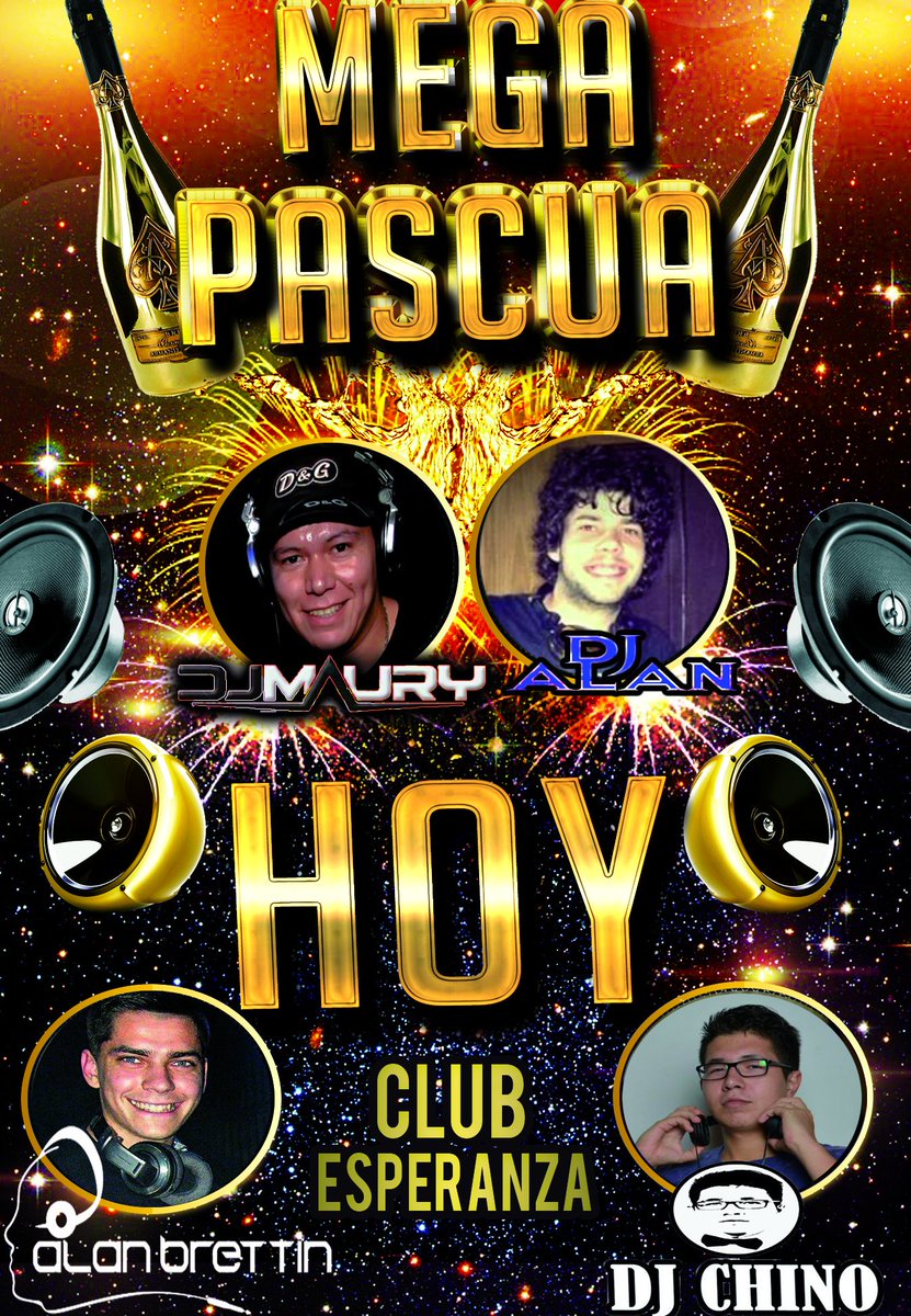 AlanMattje's tweet image. Mega pascua!! Te esperamos..
#megapascua #4djs