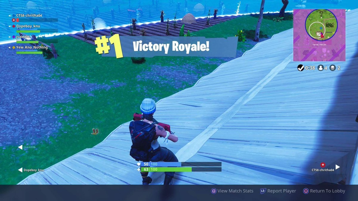 Yew_kno_nothing's tweet photo. First Squad win!!!!
•
•
2 total wins
•
#thosearerookienumbers #pumpthosenumbersup #fortnite #twitch #battleroyale #gamergirl #victoryroyale https://t.co/8yNFykNmeF