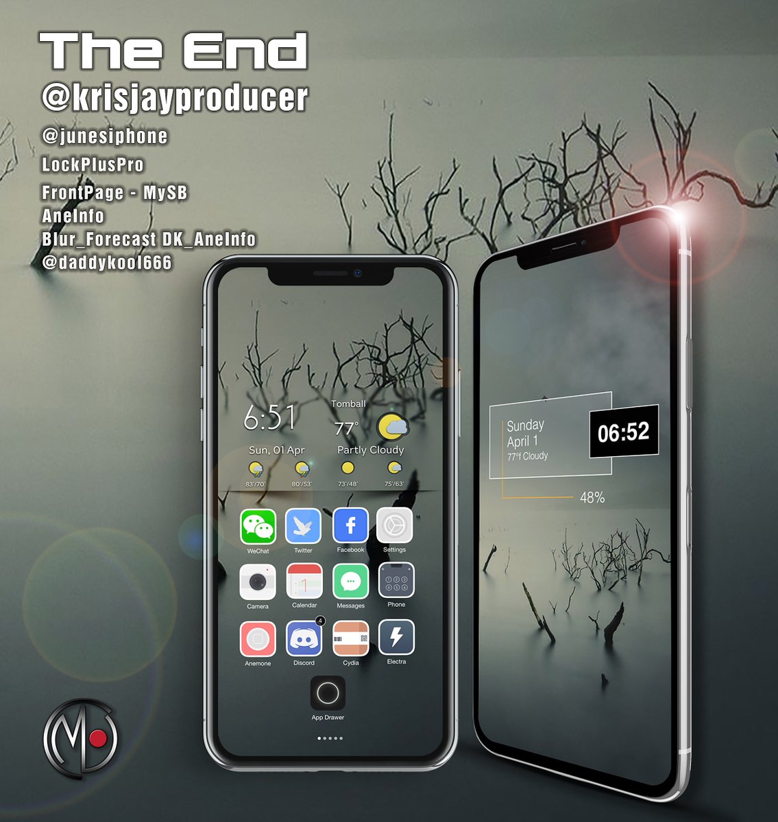 Metaserph's tweet photo. #TheEnd by good friend @krisjayproducer #LPP #FrontPage #MySB #AneInfo @JunesIphone #Blur_forecast_DK_aneinfo @daddykool666 #LSdesign @e_rwinn #DiscordRockStars https://t.co/bJ3k0h9Sim