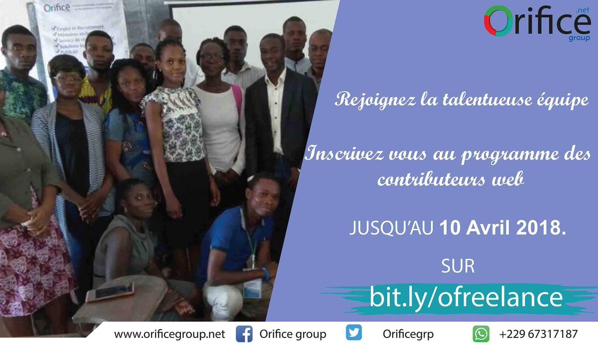 Matheiho67's tweet photo. Une entreprise recrute à divers postes https://t.co/GCQbvMPLwk
@Vianney08583405 @issa_kayoum @Tokobiogaba @tousbalove1 @wasexo #Job #Emploi #Team299 #Team228 #TOGO https://t.co/bDYuL9fZov