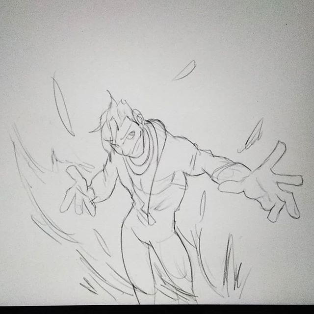associatedFRESH's tweet photo. The god of fire Mageirus has risen! A flamboyant hot head who is short tempered and slick mouthed. #vandals #digitaldraw #animedrawing #localartist https://t.co/dJNIkd6JTq