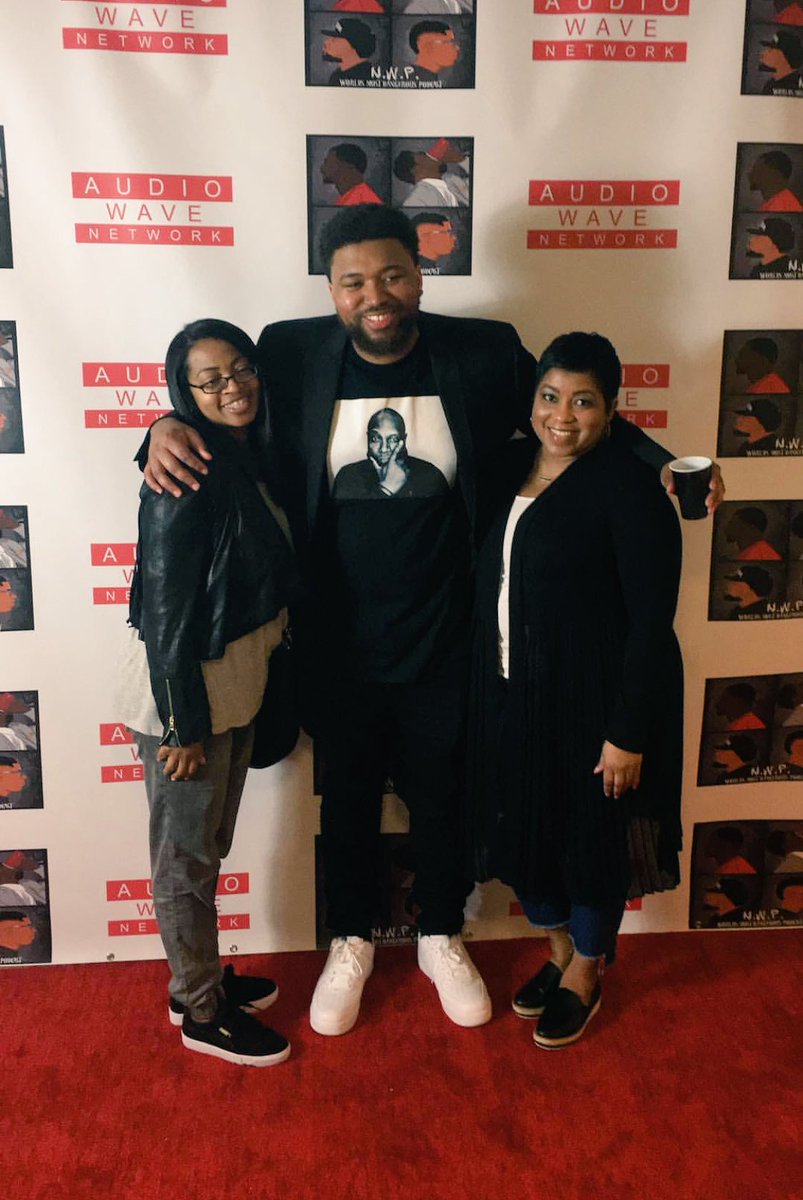 EverybodyloveJG's tweet photo. There would have been no #NWPLive without these two! @okgirlpodcast They took my vision to the next level. https://t.co/7n8s9Opu50