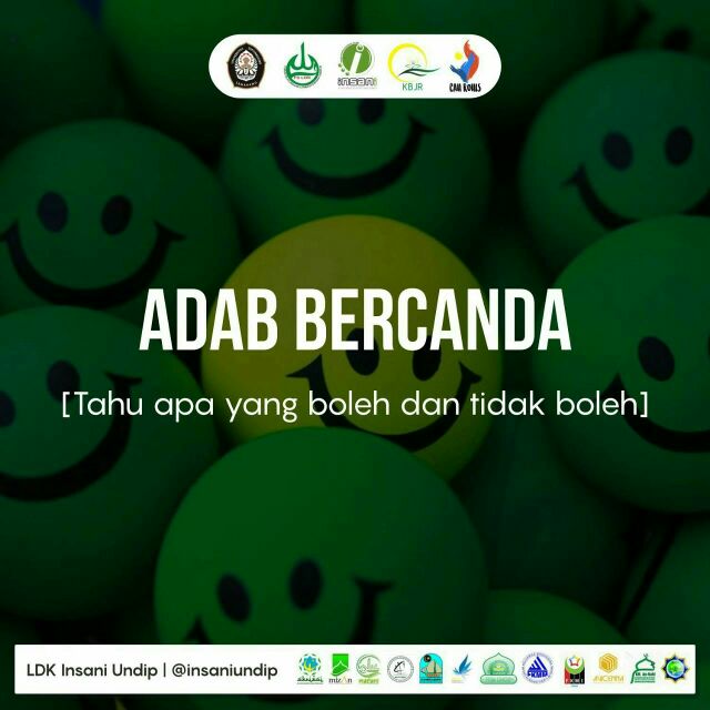[ Adab Bercanda ]

Hidup tanpa bercanda pasti terasa hampa. Ajaran Islam pun memperbolehkan umatnya untuk ... tmi.me/1fkfdu