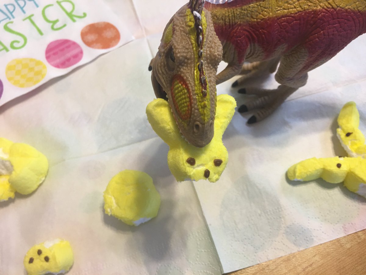 dinoadventure_s's tweet photo. Mmmmm Peeps! #yum https://t.co/ptloUi2aWC