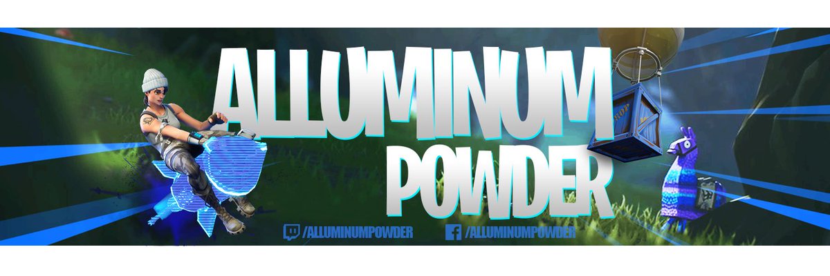 AlluminumPowder's tweet image. Come join me live for a good time! m.twitch.tv/aluminumpowder
#fortnite @SupStreamers