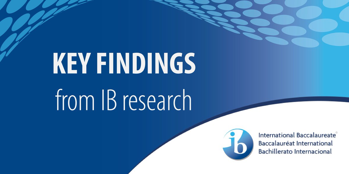 ibpyp's tweet image. Check out our new key findings from #IBResearch on the impact of IB programmes in the Asia-Pacific region - bit.ly/2Ggdfux

A useful resource to share it with parents of prospective #IBPYP students.