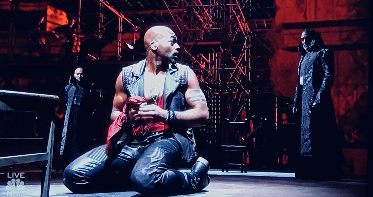 colleenk727's tweet image. When you are responsible for killing both Alexander Hamilton and Jesus but people still root for you, you know you've made it. 
#JesusChristSuperstarLive