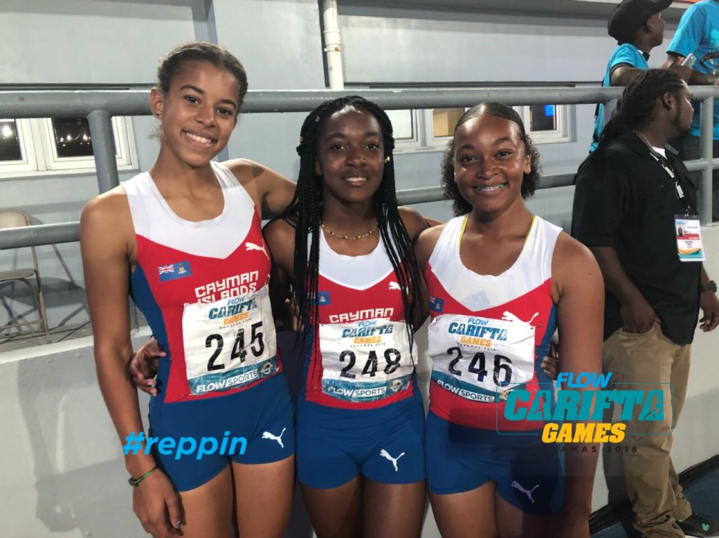FlowSportsApp's tweet photo. 1,2,3 In the U-17 Girls 4X100m finals!

Jamaica 44.95s Followed by The Bahamas 46.24s and Cayman 47.74.

Congratulations Ladies!!’n 🥇🥈🥉🎊🎊🎊 #reppin876 #reppin242 #reppin345 https://t.co/tTU2FLrEKJ