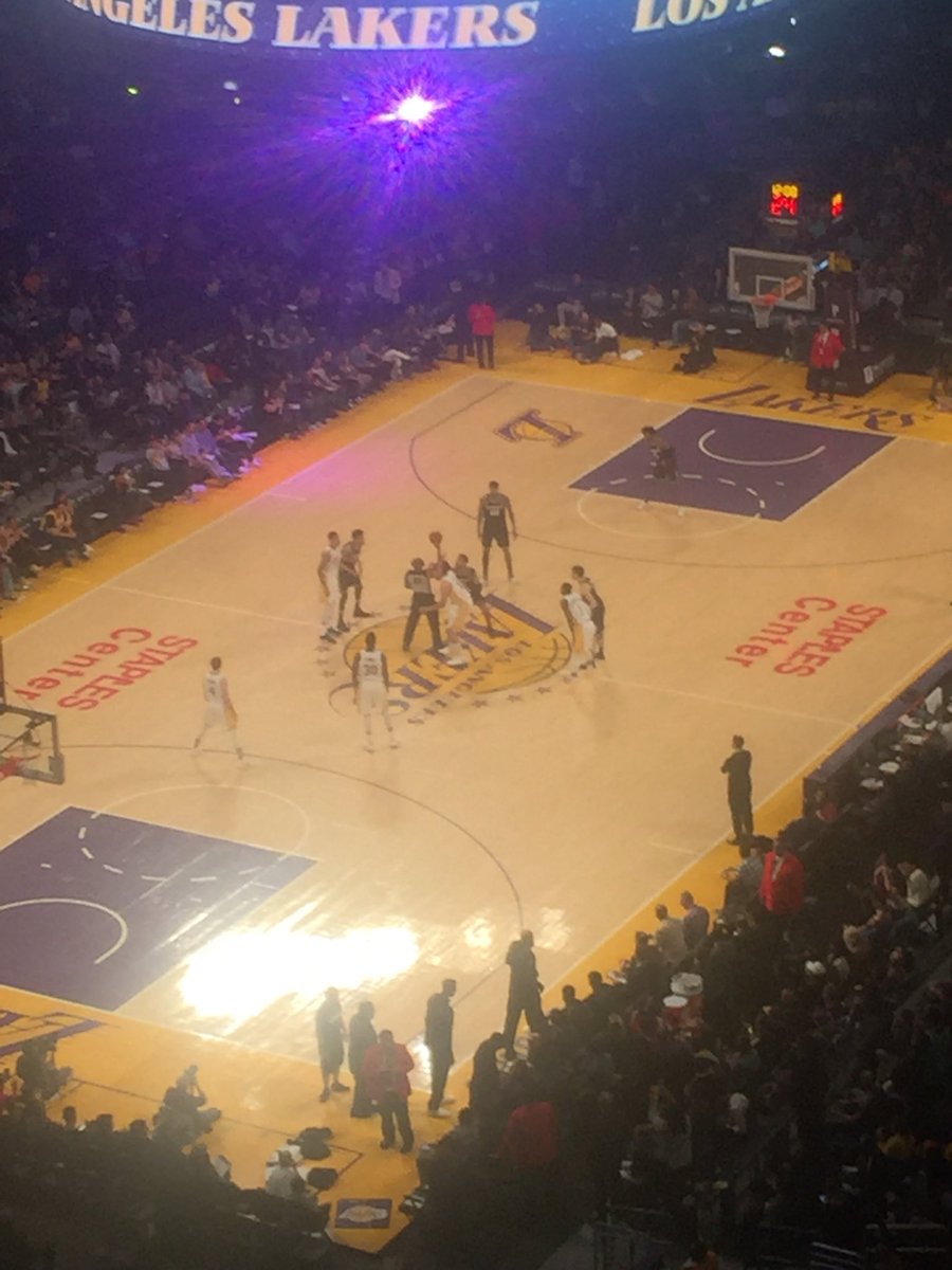 Lakers-Kings at Staples Center