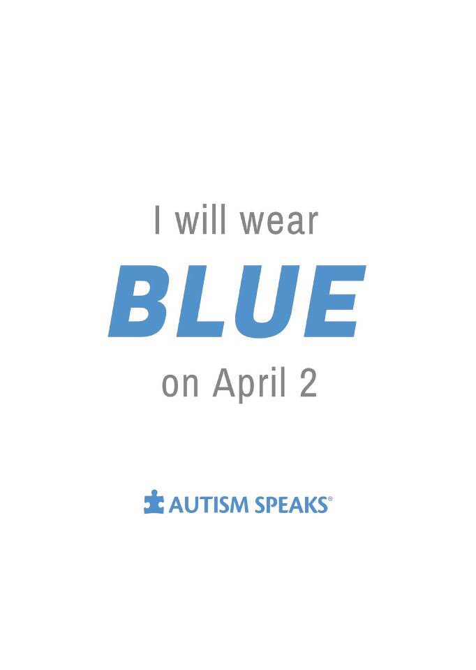Please don’t forget to join us and wear blue tomorrow April 2nd to spread autism awareness! 💙 #AXiDfiu #lightitupblue