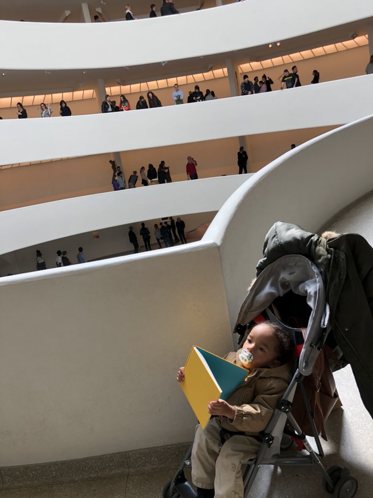 AbstractMindful's tweet photo. Highlight of my day @Guggenheim https://t.co/fj35eVjegC
