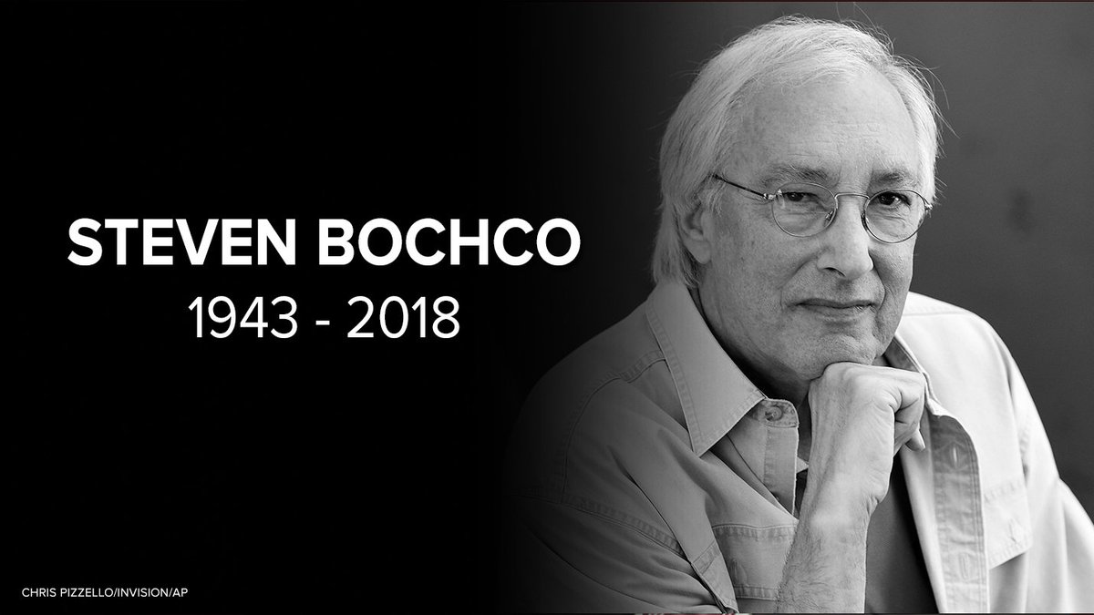 Steven Bochco, creator of hit shows NYPD Blue, L.A. Law, Hill Street