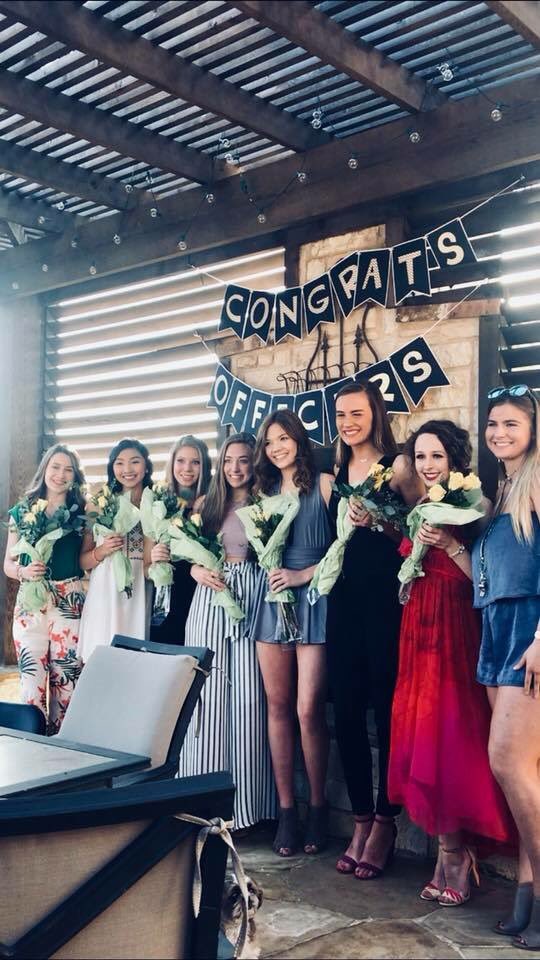 A big congrats to our 2018-2019 officers! We are so proud of each &amp; every one of our candidates and are so excited for next year! 💙