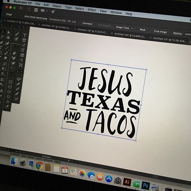SaschaHudson's tweet photo. Working on some client projects. .
.
.
.
.
.
#jesus #texas #tacos #client #project #graphicdesign #graphicdesigner #graphic_design #graphicdesignersofinstagram #typography #typeface #tshirt #tshirtdesign https://t.co/6IMTGqx186 https://t.co/kVeCDNwJV9