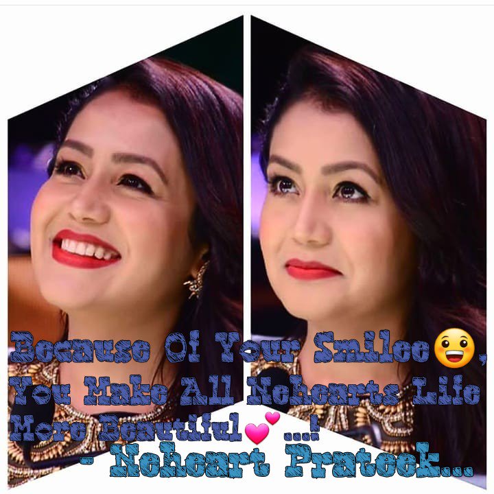 NeheartsPrateek's tweet photo. @iAmNehaKakkar You are my #Inspression ,#Importance and #Life 😗....!
@ankita_neheart I am right...!🤔 https://t.co/j2VqgFKTul