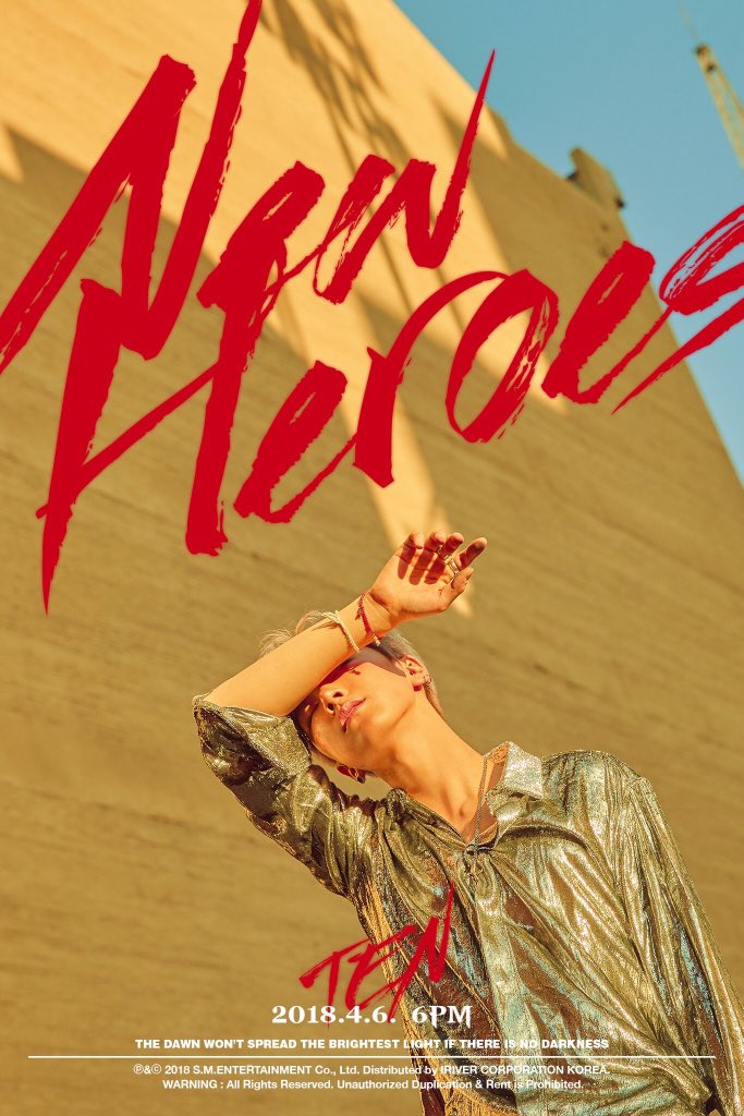 masitaseaweed's tweet image. 6 เม.ย. นี้ 16.00 น. (เวลาไทย) SMSTATION จะปล่อยเพลง #NEW_HEROES ที่ร้องโดย น้องเตนล์ NCT ตื่นเต้นกันไหม ห้ามพลาดกันนะฮ๊าฟฟ 😘

Cr. @ NCTsmtown
#NCT #TEN #TEN_NEW_HEROES 
#STATION