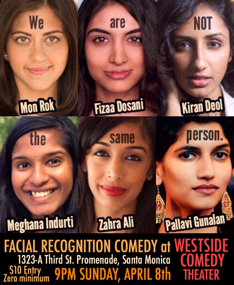 FacialRecComedy's tweet photo. This Sunday, we destroy the narrative that “there can only be one.” 9pm Sunday, April 8th at @westsidecomedy #FacialRecognitionComedy https://t.co/kV72T9fjRd