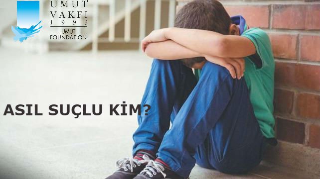 ASIL SUÇLU KİM ?
Çocukların suça yönelmesini #önleyici olarak ne tür çalışmalar yapılabilir?  #GençlikveSpor #Adalet #Kültür #AileSosyalPolitikalar bakanlıkları, #MEB ve #İŞKUR birlikte çalışmalı.
#Yaşama #HakTanıyın #UmutVakfı
blog.umut.org.tr/asil-suclu-kim…