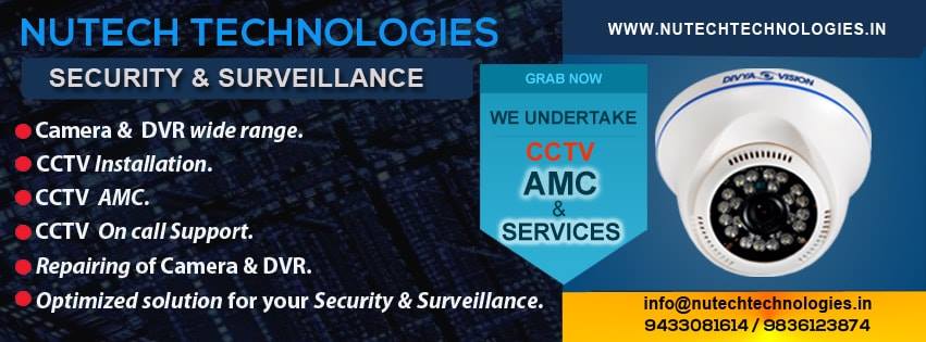 CCTV installation and Services in Kolkata - Nutech Technologies
Find the best #CCTV_Surveillance_Solutions in Kolkata. Nutech Technologies offers the high-quality #CCTV_installation_and_Services in Kolkata at affordable cost. Call at 9433081614
<a href="/nutechtech/">Nutech Technologies</a>