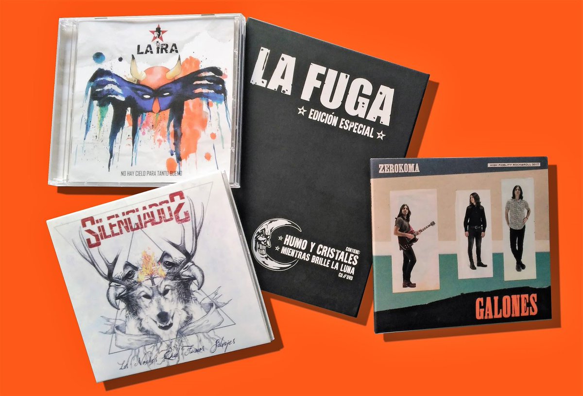 Los sobres que nos llegan no contienen nada ilegal. Solo buenos discos. Esta vez han pasado por los orejones de A. Moreno:
<a href="/lairadelrock/">La Ira </a>
<a href="/silencioagrupo/">SILENCIADOS</a>
<a href="/lafugarock/">La Fuga</a>
@Zerokoma_

laicritica.es/2018/04/un-poc…