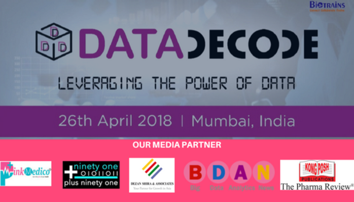 Biotrains's tweet image. #DATADECODE : Data Analytics in Pharma
Our media partners :
1. Plus 91 technology
2. Big Data Analytic News
3. Pink Medico
4. KONG POSH : The Pharma Review
5. Dezan Shira & Associates
Want to join them mail us on 'marketing@biotrains.com'
Lisa Brown, Marketing Manager
7400087401