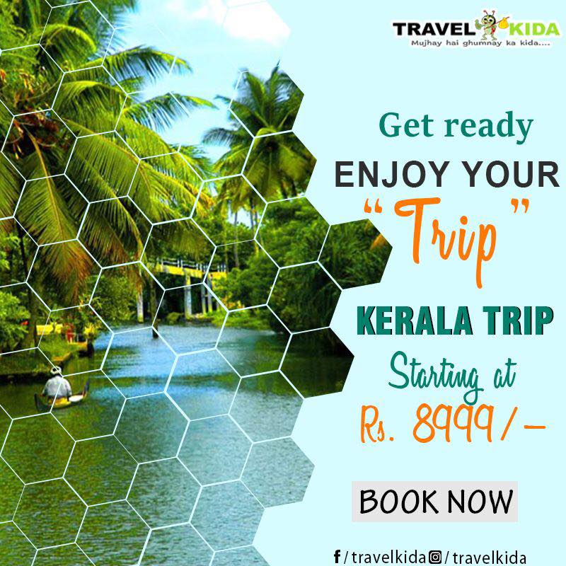 Kerala gives you all the breaks that you need from your life. ENJOY NOW. 
#greenery #beaches #sea #sunset #kerala #travelkida #bookyourpackage #bestpackage #travelpackage