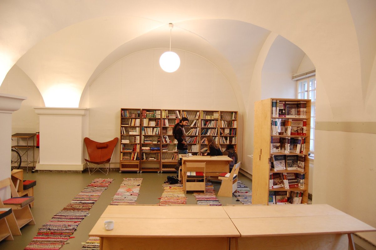 baynatna's tweet photo. #baynatna The Arabic Library in Berlin, photo credit: Harald Etzbach https://t.co/oZDgMexRpD