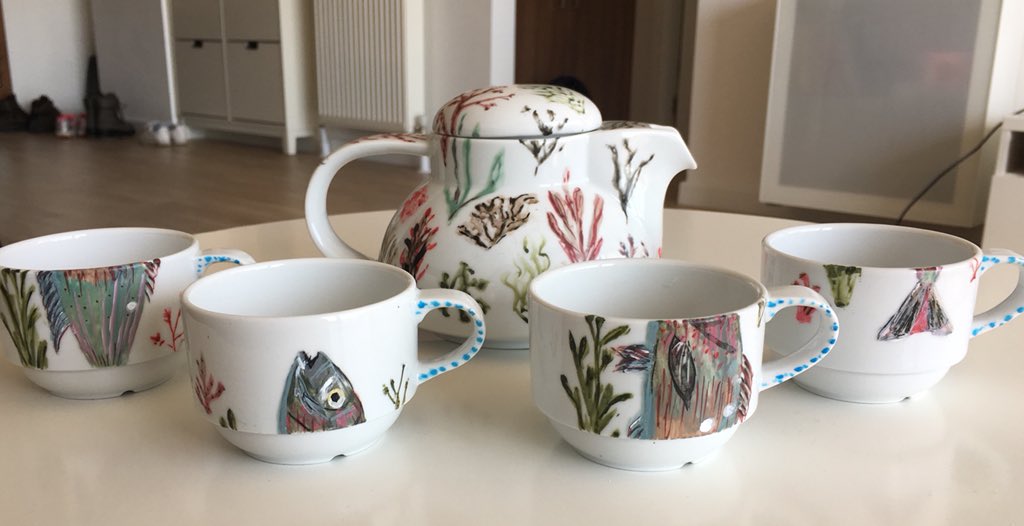 zey_design's tweet photo. Fincan setimizin porselen çaydanlığı 🌿 https://t.co/grvne37D6m