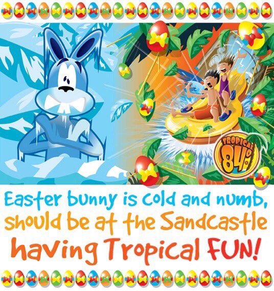 Sandcastle Waterpark Blackpool tweet media