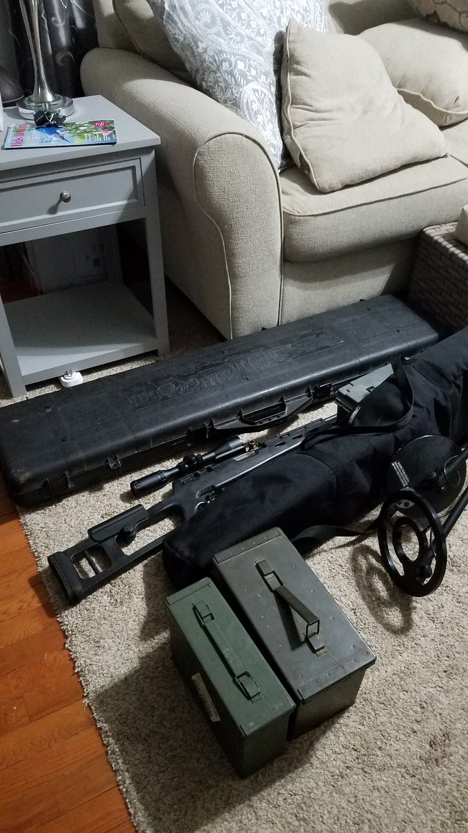 AbeSandyWX's tweet image. Our guns after shooting today.
#2A #2AShallNotBeInfringed #2ndAmendmentRight #MarchForOurRights