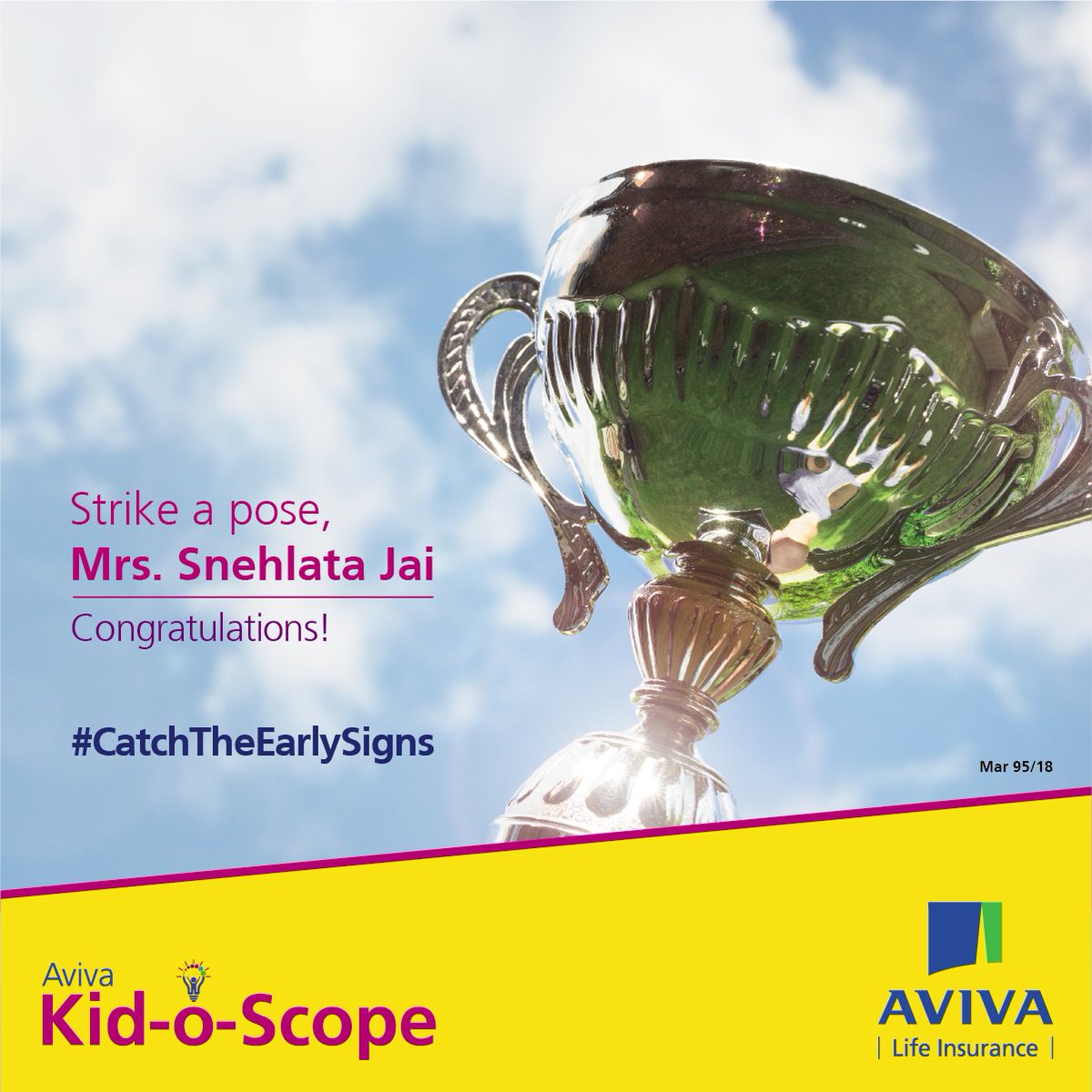 AvivaIndia's tweet photo. Congratulations!
Please DM us for details!
https://t.co/LIiu7GfhoW
#AvivaKidoscope #CatchTheEarlySigns https://t.co/wCPTCqQWoq