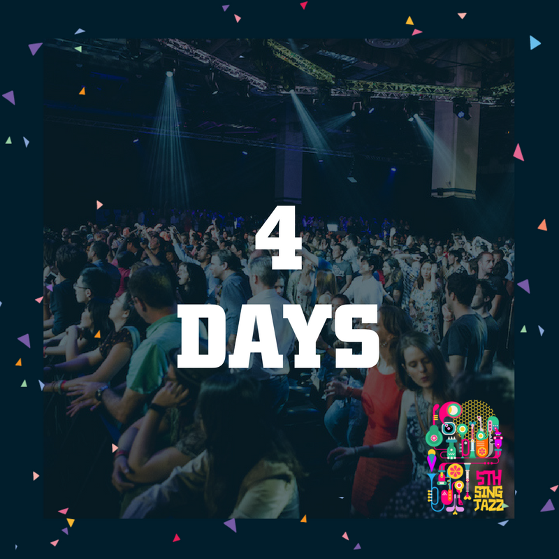 singjazzfest's tweet photo. T - 4 days to #SINGJAZZ2018, the year's biggest music extravaganza by the bay! @MsLaurynHill @jamiecullum @parov_stelar @FerryCorsten @EstelleDarlings @sashaofficial @Incognito_world & many more from 6 - 8 April at @marinabaysands! Ticketing: https://t.co/5eRgnyWwi4 https://t.co/kXlTOUtN1U