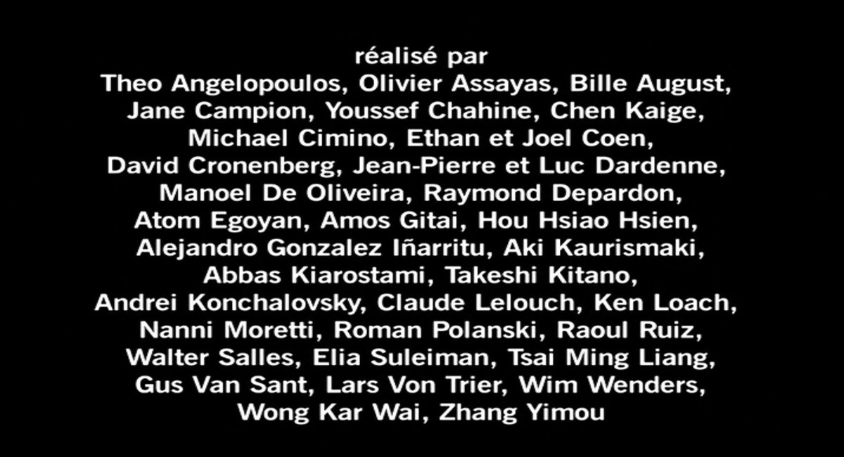 <그들 각자의 영화관>(2007) *칸 영화제 60주년을 기념하여 황금종려상을 수상한 감독 35명이 그들 각자의 영화관을 만든 단편 영화Translate post