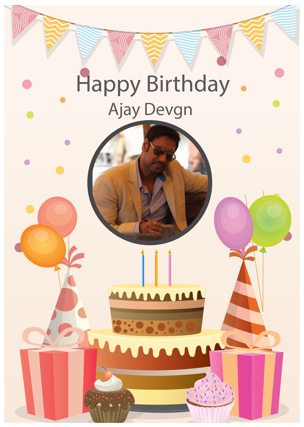   happy birthday to Ajay Devgan 