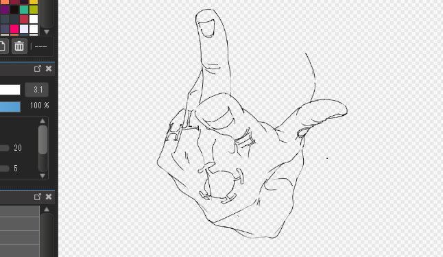 また初描きしてるけど、手だけでキャラが分かる人多そう。 