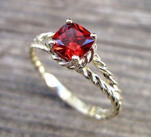 Big Ruby Red Engagement Ring unusualengagementringsreview.com #big #ruby #red #natural #cushion #shape #cut #solitaire #diamond #engagementring #engagement #ring #weddingring #wedding #whitegold #gold #therock #black #white #asian #latina #hispanic #indian #worldwide #woman #women #love