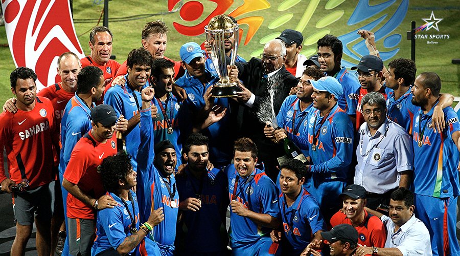 #OnthisDay 7⃣years ago, <a href="/msdhoni/">Mahendra Singh Dhoni</a> finished off in style to end India’s 28-year long wait of winning the ICC #CWC 🏆! How did you celebrate India’s mammoth win?